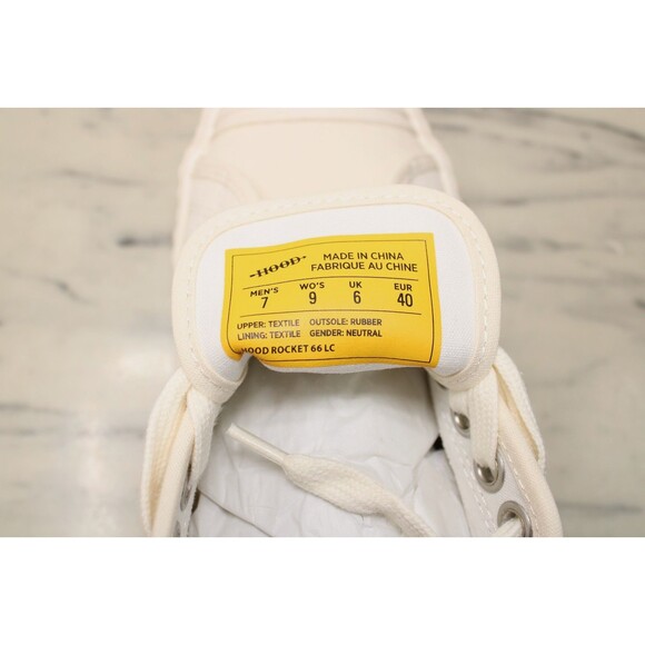 Hood Rocket 66 LC Sneakers - Off White (Men's 7/Women's 9) BRAND NEW - Picture 8 of 10